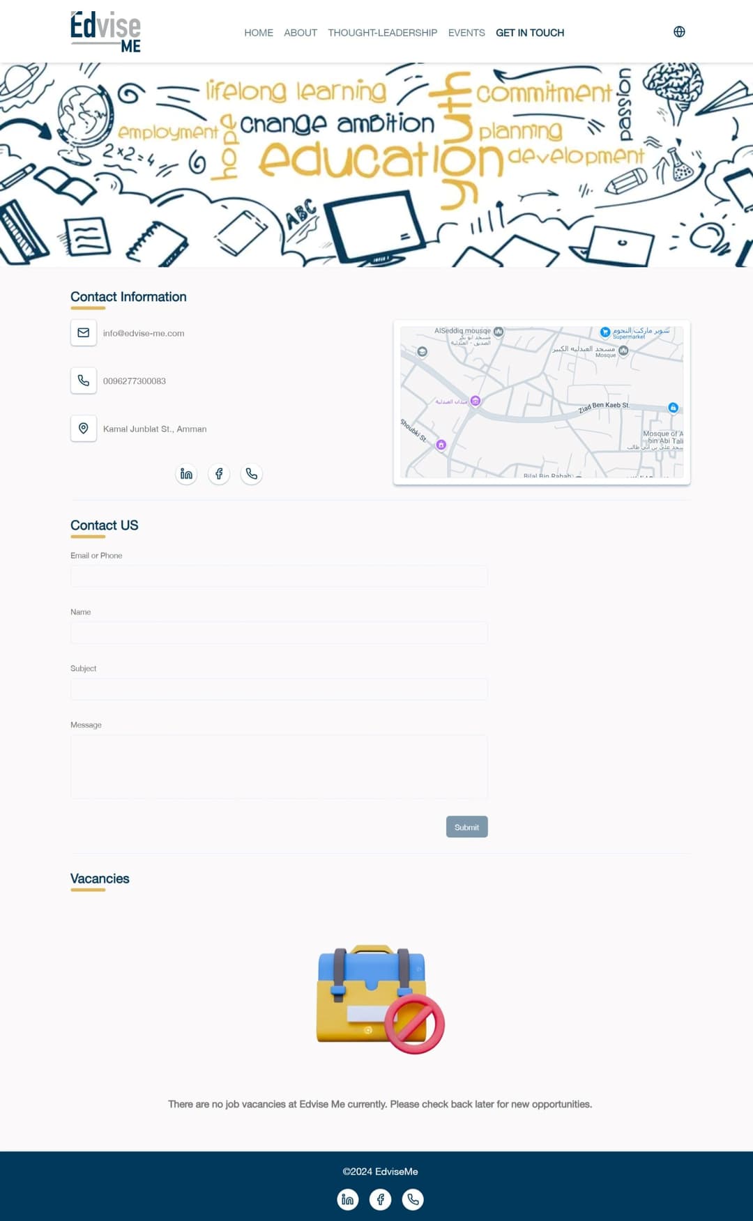 EdivseMe Website