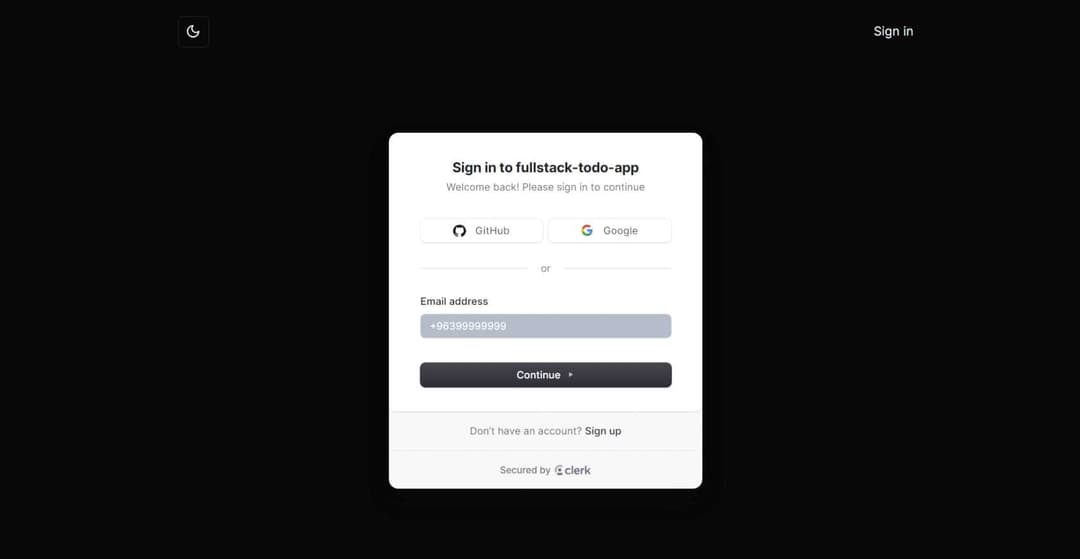 Todo Website