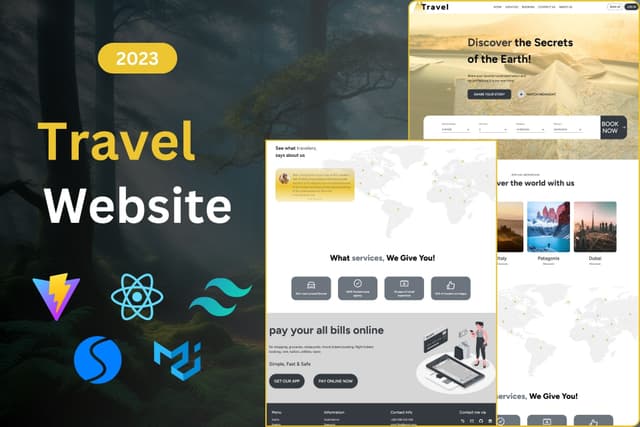 Travel and Tourism Website